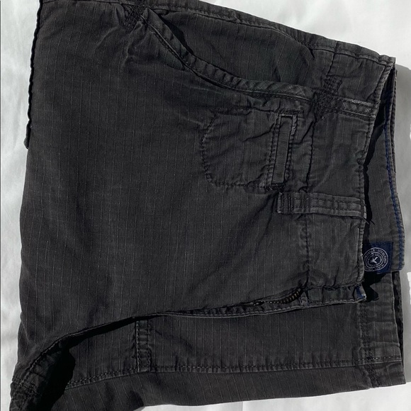 Pre- Owned Gently Worn American Eagle Longboard Men’s 26 Cargo Shorts Grey - Picture 8 of 11